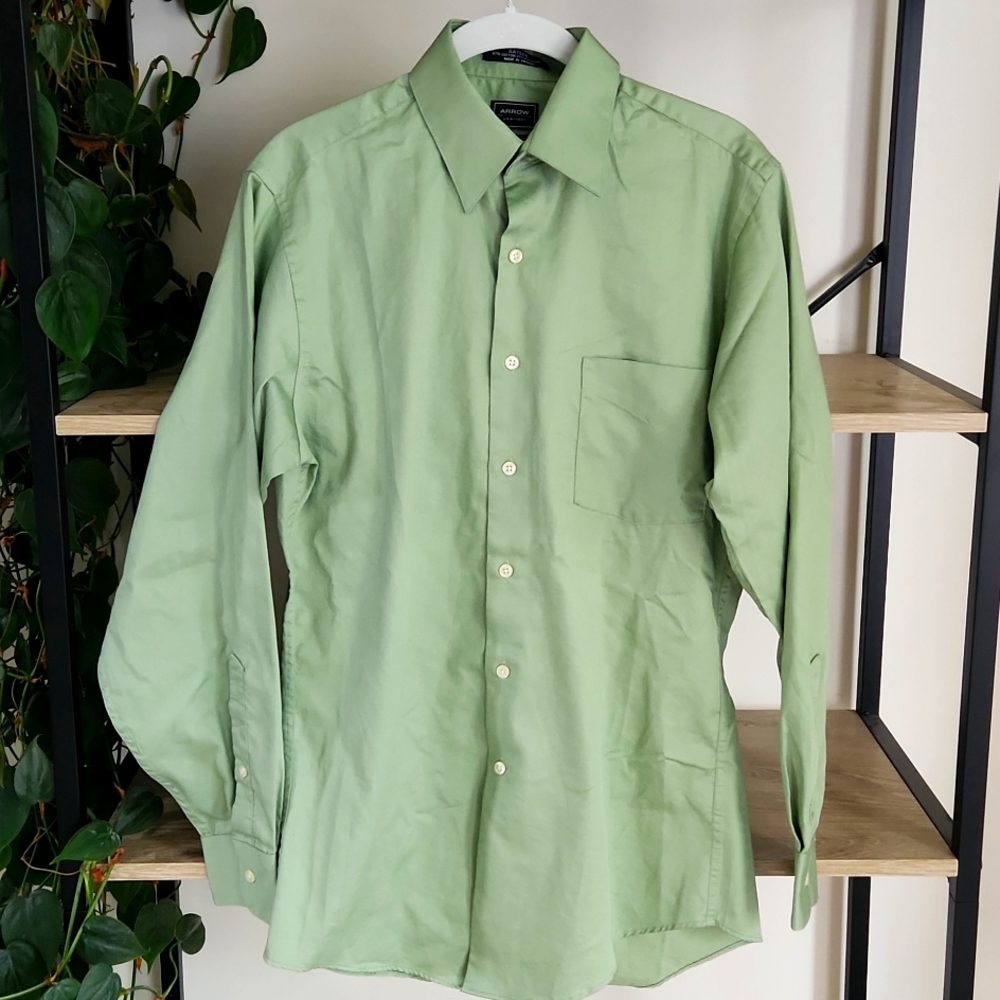 Arrow Green Dress Shirt